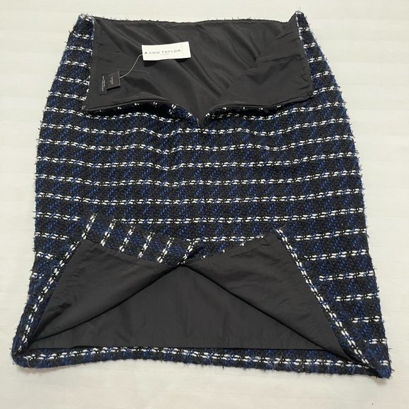 Ann Taylor petite tweed Mini skirt Size 4 - Picture 7 of 8